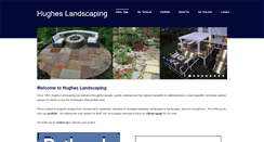 Desktop Screenshot of hugheslandscaping.com